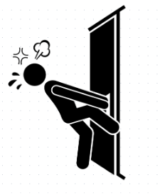 Ouverture de porte